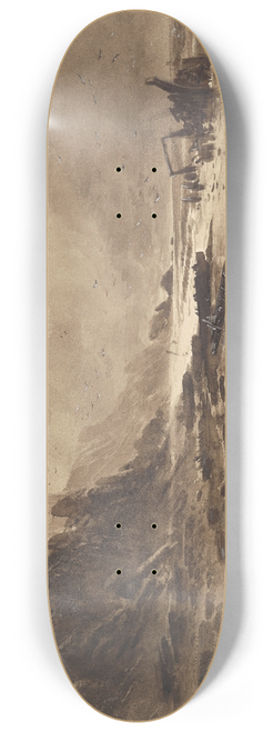 William Mathew Hodgkins - The swimmer 8.25 inch art skate deck