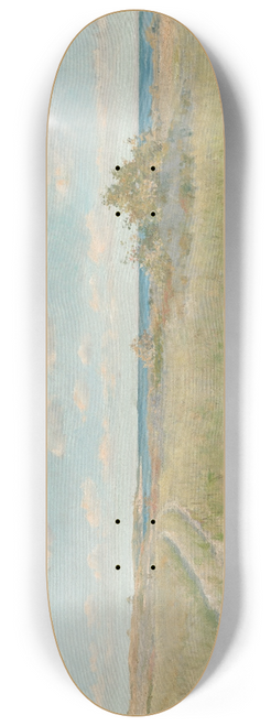 William Merritt Chase - The Old Road to the Sea 8.25 inch art skate deck