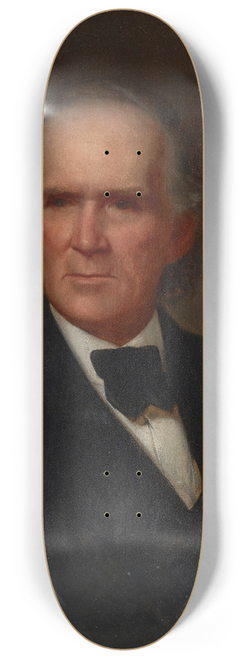 William R. Freeman - Portrait of Jacob Cox 8.25 inch art skate deck