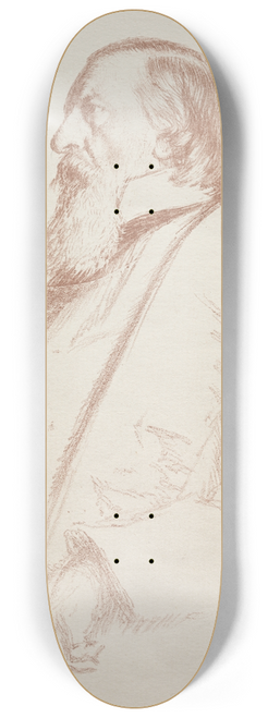 William Rothenstein - George Milner 8.25 inch art skate deck