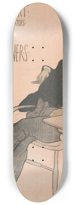 William Sergeant Kendall - C. S. Reinhart is one of the illustrators in this months Scribners 8.25 inch art skate deck