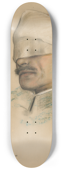 William Sergeant Kendall - Portrait of JulienLemordant 8.25 inch art skate deck