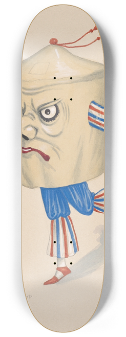 Will R. Barnes - Grotesque Number-For Male Chorus 8.25 inch art skate deck