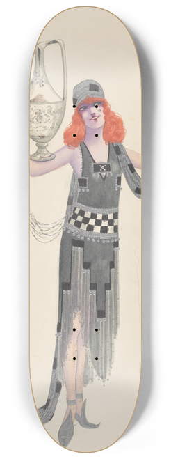 Will R. Barnes - Wine Girls 8.25 inch art skate deck