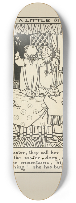 Winifred Smith - I have a little sister 8.25 inch art skate deck