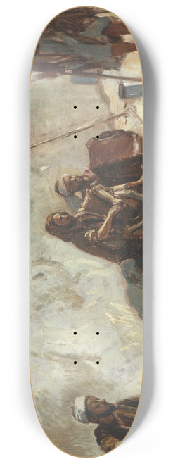 Axel Helsted - Krblinge ved Betesda 8.25 inch art skate deck