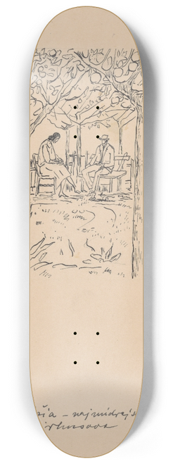Zolo Palugyay - The Most Beautiful, the Wisest and the Most Valuable 8.25 inch art skate deck