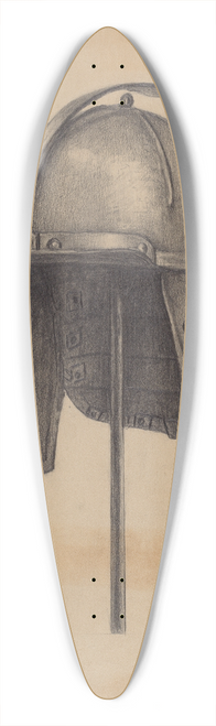 Aaron Fastovsky - Bourganet 39.3 inch art pintail longboard deck