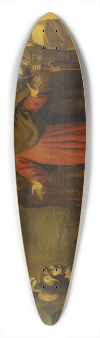 Adam Camerarius - Christ and the Centurion 39.3 inch art pintail longboard deck