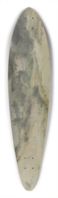 Adolf Hoeffler - Motiv bei Dornholzhausen 39.3 inch art pintail longboard deck