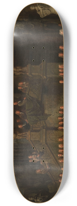 Balthasar Van Den Bossche - The Reception of Jan Karel de Cordes in the Guild Hall 8.25 inch art skate deck