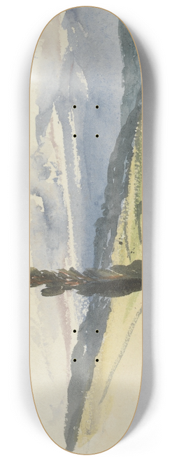 Barbara Bodichon - Sketchbook 8.25 inch art skate deck