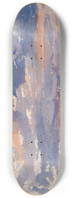 Barbara Bodichon - Study of a Cloudy Sky 8.25 inch art skate deck