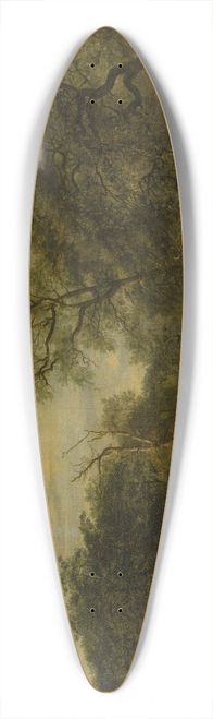 Adriaen van de Velde - Deer Hunt in a Swampy Forest Landscape 39.3 inch art pintail longboard deck