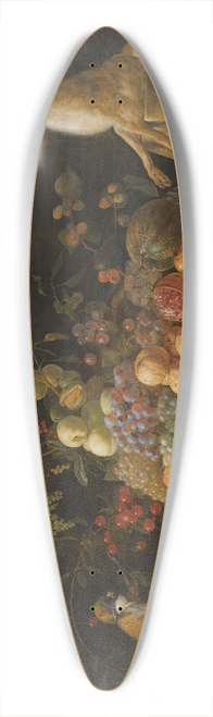 Adriaen van Utrecht - A Still Life With Grapes, Figs, Apples, Oranges, Apricots, Lemons, A Melon, Loganberries, An Open Pomegranate And Cherries 39.3 inch art pintail longboard deck