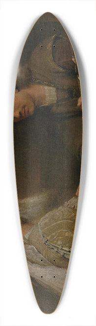 Aert de Gelder - Ahimelech Giving the Sword of Goliath to David 39.3 inch art pintail longboard deck