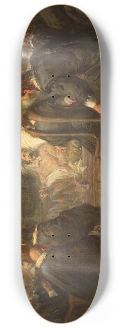 Barend Wijnveld - Frederik Hendrik voelt zijn einde naderen en neemt afscheid van de Staten, Anno 1647 8.25 inch art skate deck