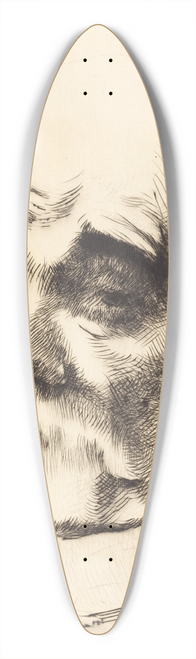 Albert Besnard - Georges Clemenceau 39.3 inch art pintail longboard deck