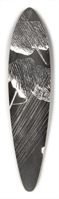 Albert Engstrm - Hunting Life 39.3 inch art pintail longboard deck