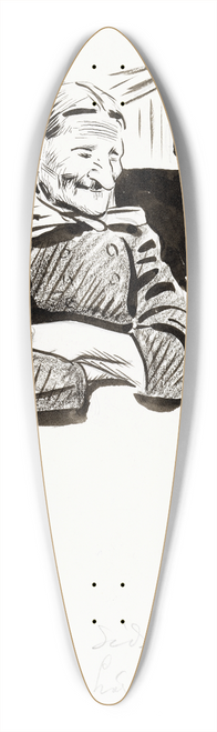 Albert Engstrm - Lillpers Kari 39.3 inch art pintail longboard deck