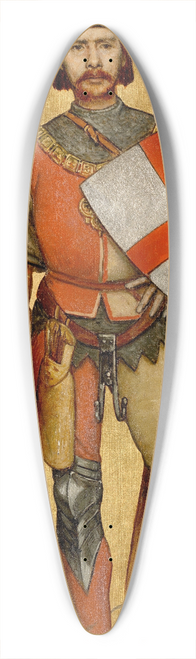 Albert Frans Lieven De Vriendt - Dean of the Armed Guild of Saint George 39.3 inch art pintail longboard deck