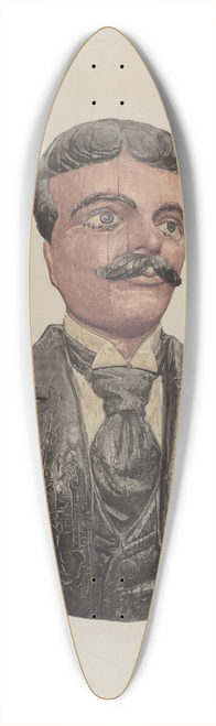 Albert Gold - Sternpiece 39.3 inch art pintail longboard deck