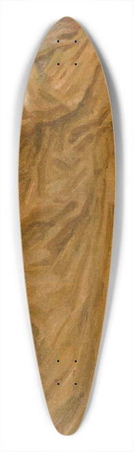 Albert Joseph Moore - Stars 39.3 inch art pintail longboard deck