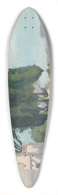 Albert Marquet - Le Sentier, Laperlier Alger 39.3 inch art pintail longboard deck