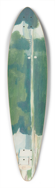 Albert Marquet - Samois, Lile (Les Peupliers) 39.3 inch art pintail longboard deck