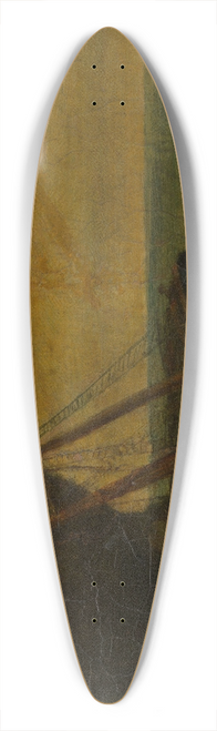 Albert Pinkham Ryder - The Smugglers Cove 39.3 inch art pintail longboard deck
