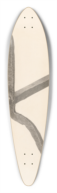Albert Taxson - Andiron 39.3 inch art pintail longboard deck