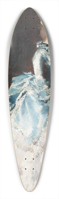 Albert von Keller - Flower arranging in an interior 39.3 inch art pintail longboard deck
