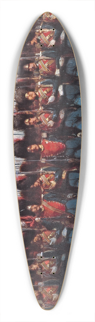 Alcide-Joseph Lorentz - Dfil de la gendarmerie de la Seine, en 1857 39.3 inch art pintail longboard deck