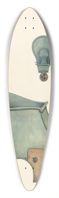 Al Curry - Portable Bath Tub 39.3 inch art pintail longboard deck