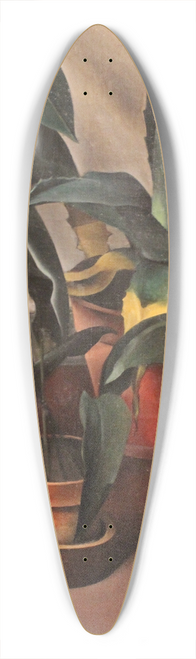 Alexander Kanoldt - Still Life 39.3 inch art pintail longboard deck