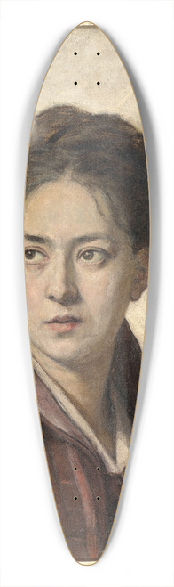 Alexandre Struys - Catharina Beersmans 39.3 inch art pintail longboard deck