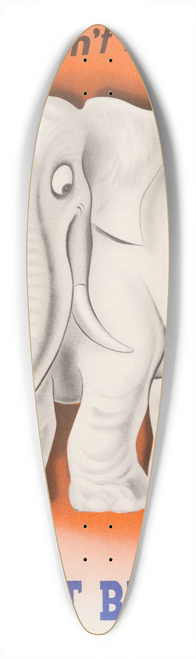 Alex McLaren - If You Dont Need ItDont Buy It 39.3 inch art pintail longboard deck