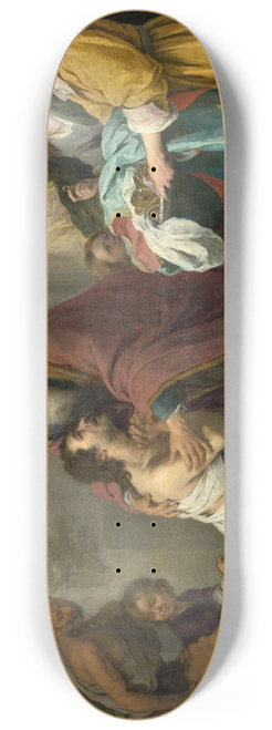Bartolom Estebn Murillo - The Return of the Prodigal Son 8.25 inch art skate deck
