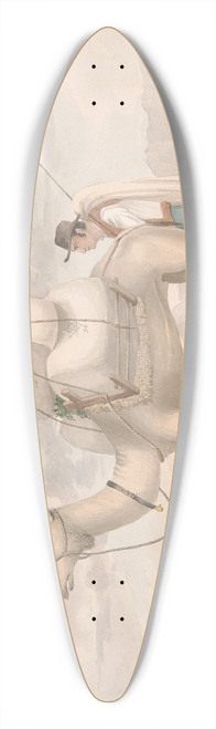 Alfred Diston - Loaded Camel 39.3 inch art pintail longboard deck