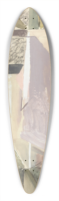 Alfred Henry Maurer - Abstract Portrait 39.3 inch art pintail longboard deck