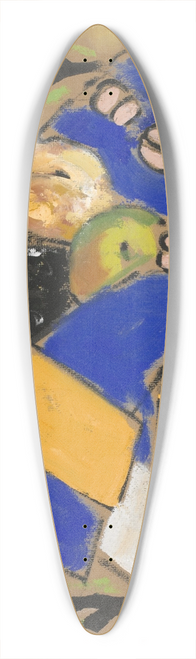 Alfred Henry Maurer - Apples andNuts 39.3 inch art pintail longboard deck