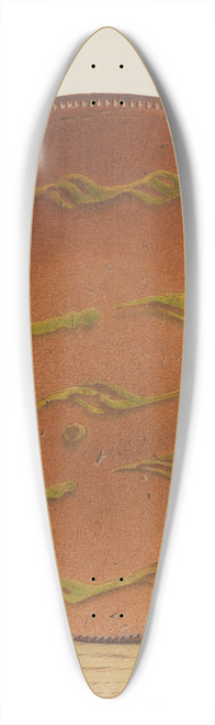Alfred Parys - Pie Plate 39.3 inch art pintail longboard deck