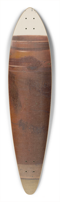 Alfred Parys - Red Glazed Preserve Jar 39.3 inch art pintail longboard deck