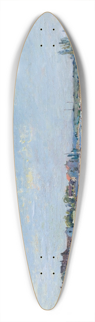 Alfred Sisley - Saint-Mamms, Le Matin 39.3 inch art pintail longboard deck