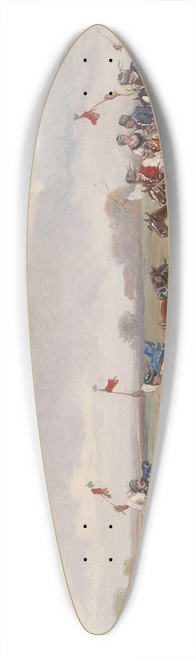 Alfred Steinacker - Ungarische Bauernhochzeit 39.3 inch art pintail longboard deck
