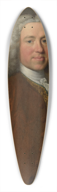 Allan Ramsay - Portrait of Richard Powney, D.C.L (b. c.1702) 39.3 inch art pintail longboard deck
