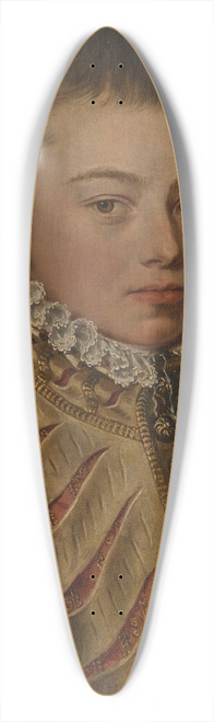 Alonso Snchez Coello - Portrait of Don Juan of Austria 39.3 inch art pintail longboard deck