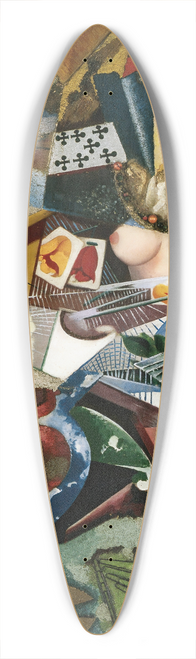 Amadeo de Souza-Cardoso - Untitled (Coty) 39.3 inch art pintail longboard deck