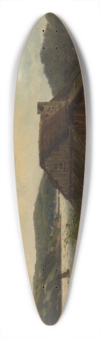 Amaldus Nielsen - Fra Sponga, Mandal 39.3 inch art pintail longboard deck