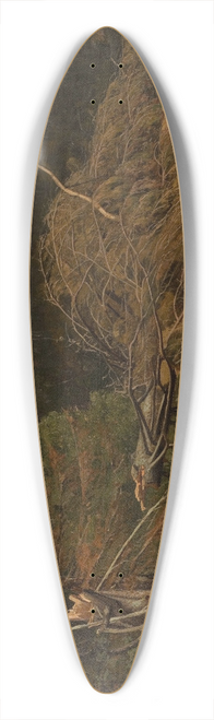 Amaldus Nielsen - Skogparti 39.3 inch art pintail longboard deck